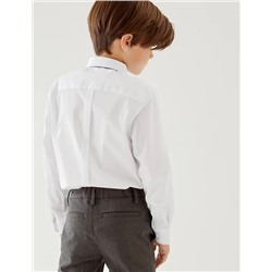 Boys' 2pk Slim Fit Stretch School Shirts (2-16 Yrs)
