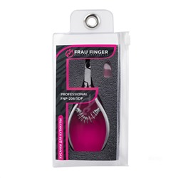Frau Finger Кусачки маникюрные для кутикулы / Professional FNP-206/5DP, спиральная пружина, ручная заточка, 5 мм