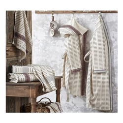 Семейный Махровый Набор Халатов 8 Предметов Laodikeia Aile Bornoz Seti - EcoCotton