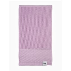 Полотенце махровое LoveLife «Ордос» 30×50 см, лавандовое, 100% хлопок, 430 г/м²