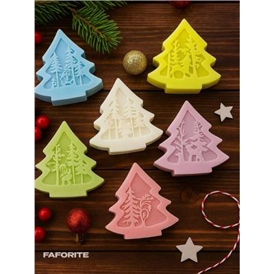 Свеча новогодняя (в ассортименте) (1шт) (3643)