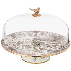 ТОРТОВНИЦА AGNESS С КРЫШКОЙ, СЕРИЯ ROYAL GARDEN ДИА.30СМ