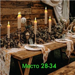НовогодниеИскусственные свечи🔥🔥 Оптом цена 70₽Упаковка 6 штукВысота 17смРобот на батареекУпаковка (6*70=420₽)