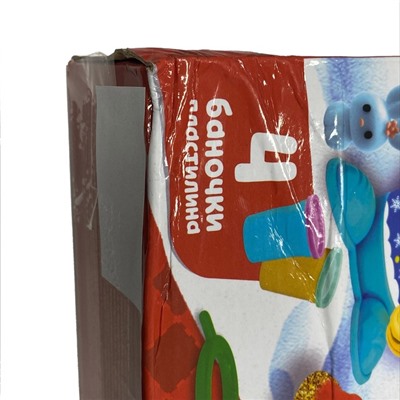 УЦЕНКА Набор для игры с пластилином «Новогодние причёски»