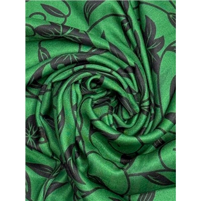 Платок утепленный Камелия цвет 3041/6 (зеленый)