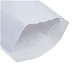 Крафт-конверт с воздушно-пузырьковой плёнкой Mail lite D/1, 18×26 см, white