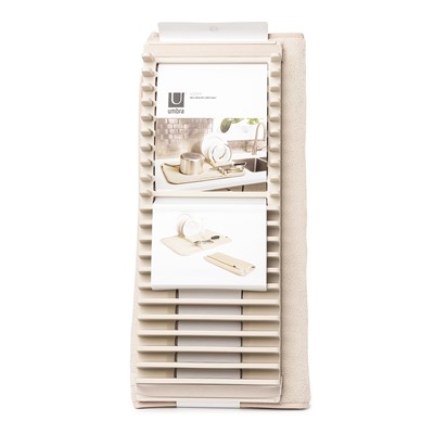 Коврик для сушки посуды Udry, 46х61 см, экрю