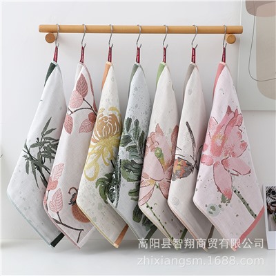 Gauze cotton towel for face washing, children's scarf
