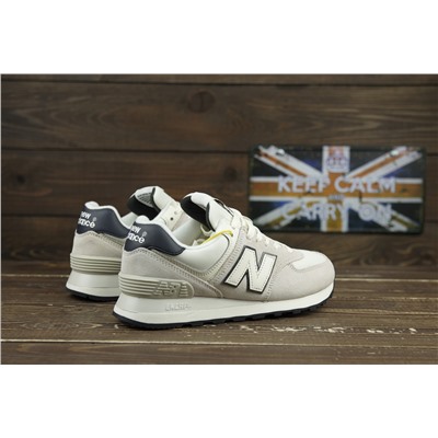Премиальные New Balance 574 из натуральной замши
