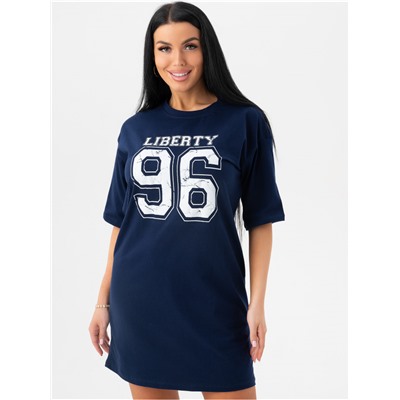 Туника "Цифры" синий