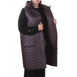A-801 DK. VIOLET Жилет утепленный женский (50 гр. синтепон)