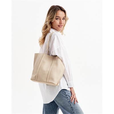 JS-880-1-61 бежевая сумка женская Jane's Story