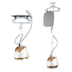 Отпариватель Kelli KL-825 Золотой 2800Вт объем 2,0 л 12 Дисковый латунный ТЭН (3) оптом