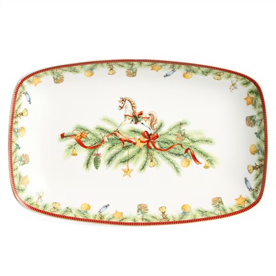 БЛЮДО LEFARD "ЩЕЛКУНЧИК" 25,3*16,3*3,2 СМ (КОР=12ШТ.)