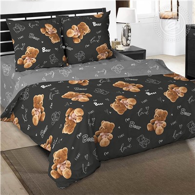 КПБ Плюшевый мишка поплин Арт Дизайн