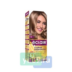 Крем-краска для волос ECLAIR, тон 7.0 - Русый, с маслами OMEGA 9, 150 мл