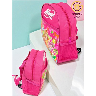 Сумка-рюкзак детская с героями Вингс ярко-розовый