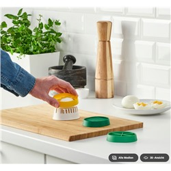 UPPFYLLD Eierschneider 4er-Set, versch. Farben
