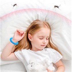 Браслет репеллентный от комаров с эфирными маслами (Цвет случайный)