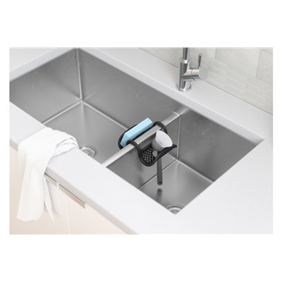 Органайзер для раковины с полкой Caddy, черный