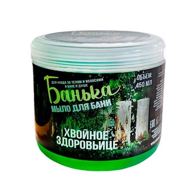 Густое мыло д/бани Хвойное здоровьице 250мл