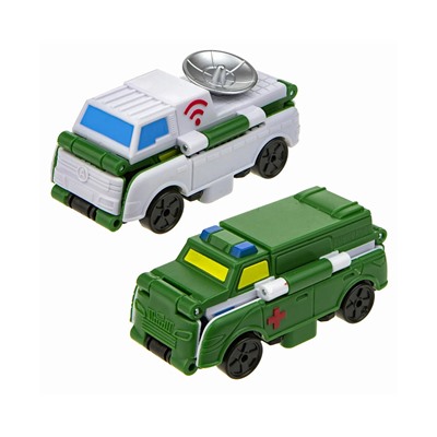 Transcar Double: Авторадар – Санитарная машина, 8 см, блистер Т20712