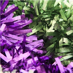 Мишура новогодняя «Зимнее волшебство. Мега», блеск, d=9 см, 200 см, МИКС