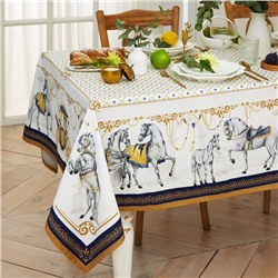 Скатерть Этель Classic 150×110 см +/-3 см с ВГМО, 100% хлопок, саржа 190 г/м²