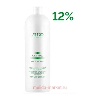 Kapous Окислительная эмульсия с экстрактом женьшеня и рисовыми протеинами ActiOx 12% 1000мл