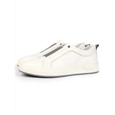 03-6517-BW01 WHITE Полуботинки спортивные мужские (натуральная кожа)
