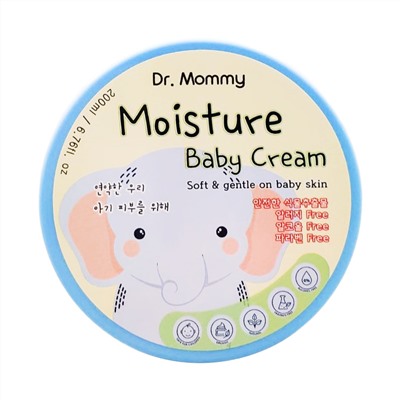 MeLoSo Увлажняющий детский крем / Dr. Mommy Moisture Baby Cream, 200 мл
