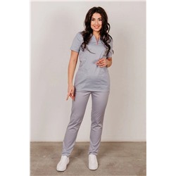Брюки медицинские женские 1-02-04-0 / ADVA Светло-серый (12F)