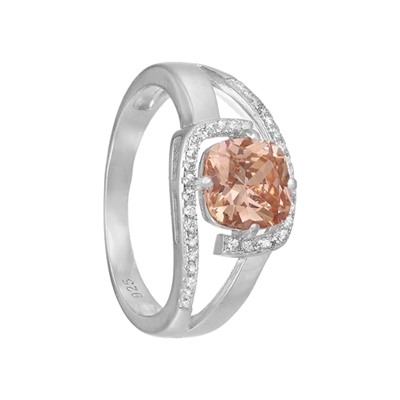 Кольцо 'Эмилия' с фианитами ТГКС.835Ф10