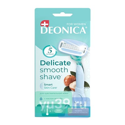 Станок для бритья DEONICA 5 FOR WOMEN со сменной кассетой