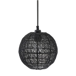 Светильник подвесной Vinger, Ø20х22 см, черный