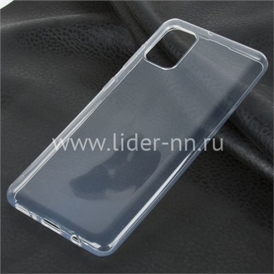 Задняя панель для Samsung Galaxy  A31 Силикон  прозрачная (пакет) Brauffen