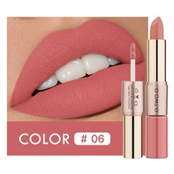 Помада O.TWO.O Rose Gold 2 in 1 Matte Lipstic & Liquid Lipstik № 6 3.5 g