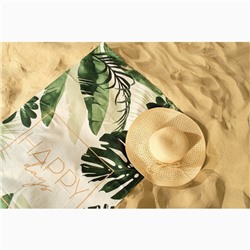 Полотенце пляжное Happy days 70×146 см, 100% хлопок, 160 г/м²