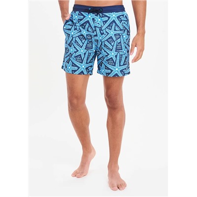 Starfish Print Swim Shorts
