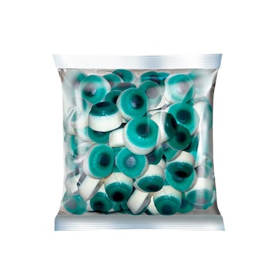 «KrutFrut», мармелад жевательный «Глаз, со вкусом клубники со сливками» (упаковка 0,5 кг)