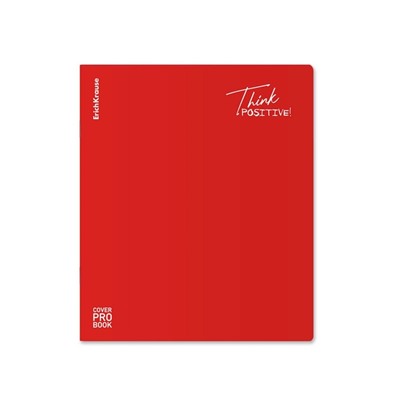 Тетрадь 48 листов в клетку, ErichKrause CoverProBook Words, пластиковая обложка, МИКС