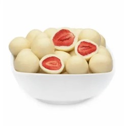 Клубника в белом шоколаде 300гр