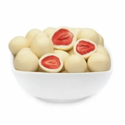Клубника в белом шоколаде 300гр