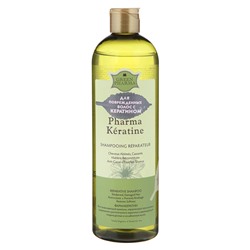 Шампунь Green Pharma Pharma Keratine для поврежденных волос c кератином и церамидами 500 ml