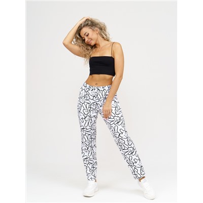 953 Брюки Микки белый Свт