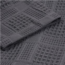 Халат вафельный женский SL HOME: Chess "Гри Сандре", размер XL, 100% хлопок, 340 г/м2