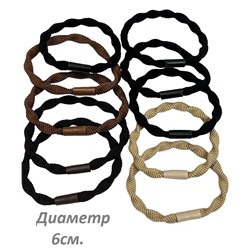 Резинка эластичная жгут волна Арт 65 10 шт