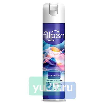 Освежитель воздуха Alpen Антитабак, 300 мл.