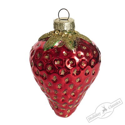 Земляника Александрия (стекло) 6х6х9 см