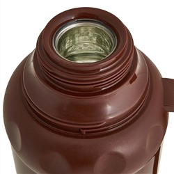 Термос со стеклянной колбой 1,8 л ALPENKOK AK-10108S коричневый